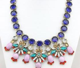 Inspired Necklace, Glorious Bib Necklace Statement